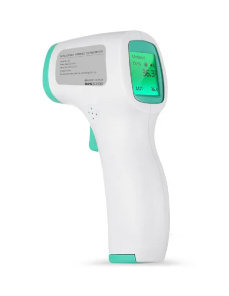 Termometru frontal noncontact + Aparat Pulsoximetru red-mag.ro