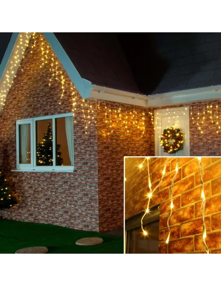 Instalatie premium Flippy de exterior, tip franjuri/ turturi cu