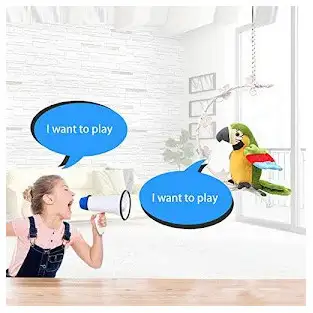 Jucarie de plus interactiva papagal vorbitor 2