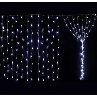 Instalatie craciun tip perdea, dimensiuni - 9x1m red-mag.ro 2