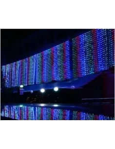 Instalatie craciun tip perdea, dimensiuni - 9x1m red-mag.ro