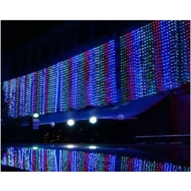 Instalatie craciun tip perdea, dimensiuni - 9x1m red-mag.ro