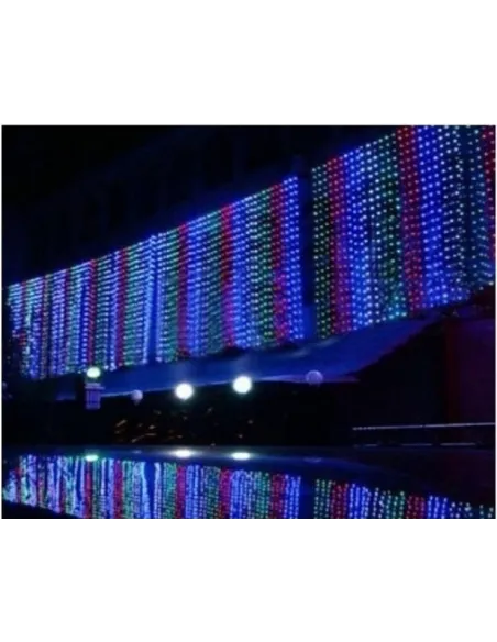 Instalatie craciun tip perdea, dimensiuni - 9x1m red-mag.ro