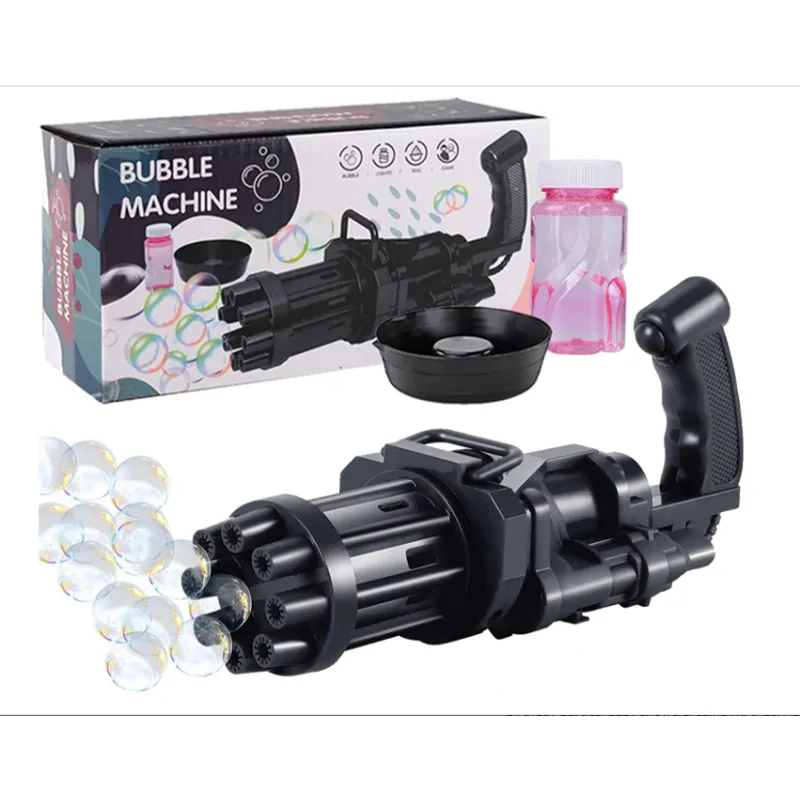 Pistol baloane cu 8 găuri, minigun toy red-mag.ro