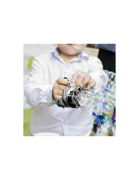 Pistol mini gun baloane sapun cu 8 găuri red-mag.ro