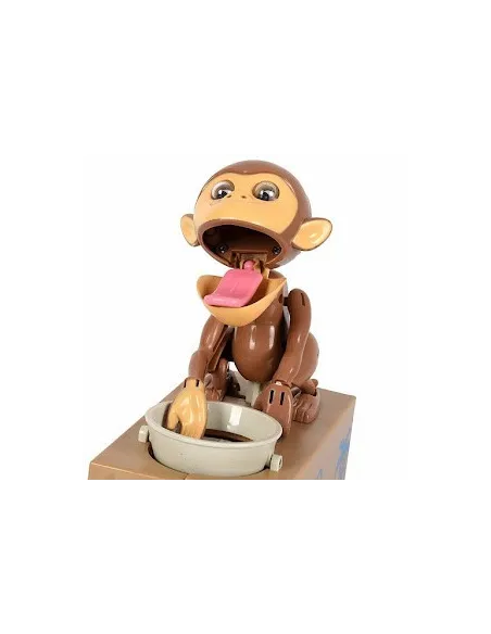 Pusculita interactiva in forma de maimuta red-mag.ro