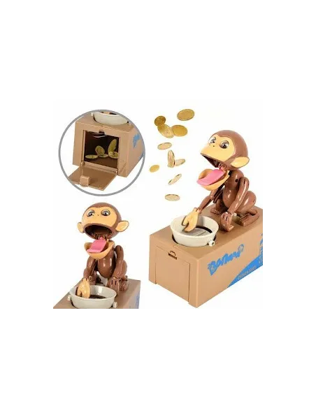 Pusculita interactiva in forma de maimuta red-mag.ro