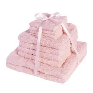 Set 10 prosoape 100% bumbac pieptanat pakistanez red-mag.ro 2