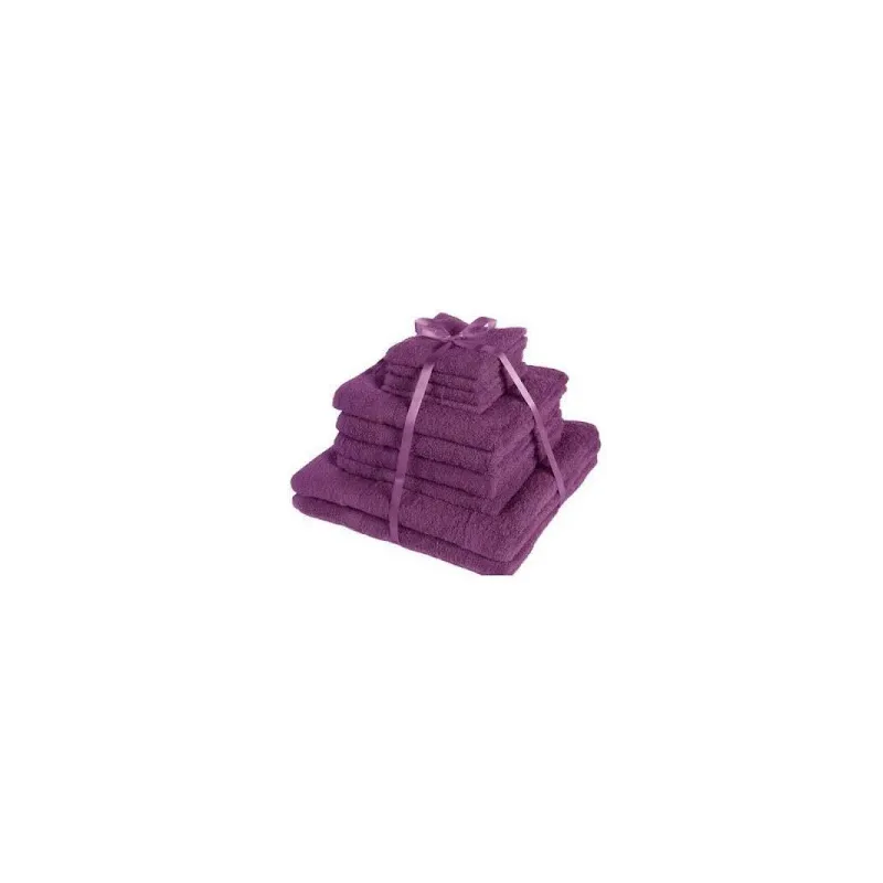Set 10 prosoape 100% bumbac pieptanat pakistanez red-mag.ro