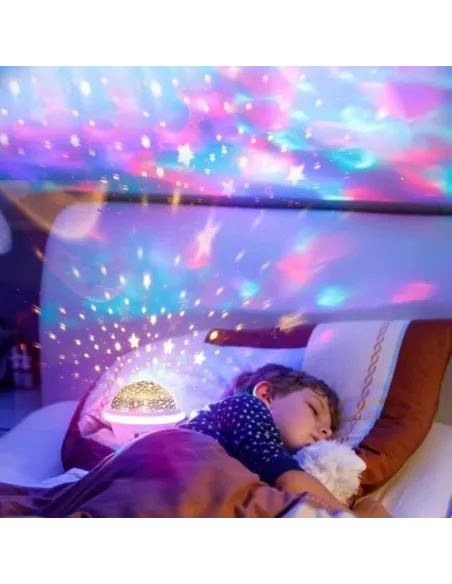 Proiector lampa de veghe, stele, Night Light red-mag.ro