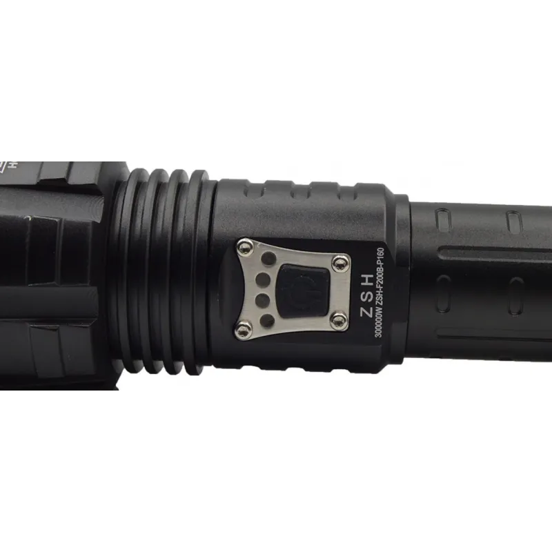 Lanterna LED P160 incarcare USB 10W red-mag.ro