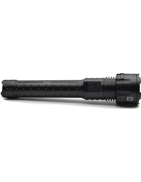 Lanterna LED P160 incarcare USB 10W red-mag.ro