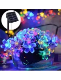 Instalatie solara 50 led, model floricele, Ip 44 red-mag.ro