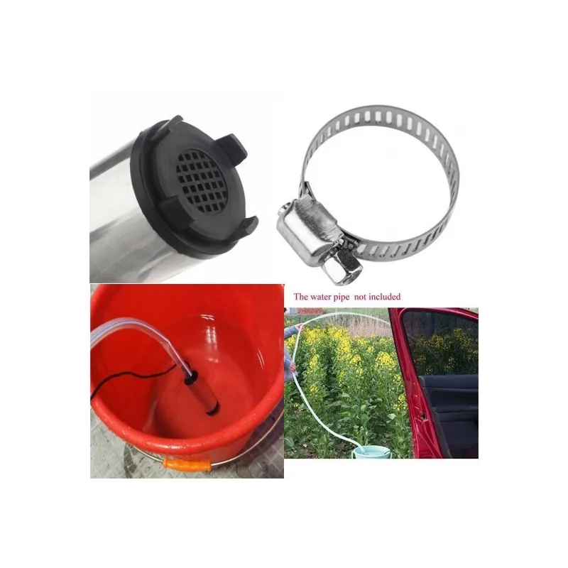 Pompa electrica auto submersibila 12V, 20 l/min, 52 mm