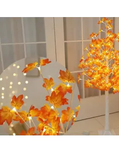 Copac Artar decorativ, 180 LED, 180 cm, lumina calda red-mag.ro 2