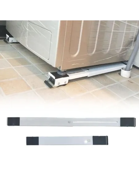 Set 2 x Suport mobil extensibil cu roti, pentru mutare