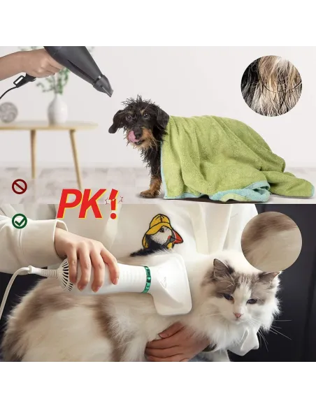 Perie cu feon 2in1 pentru animale red-mag.ro