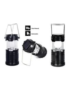 Set 3 x lampa solara reincarcabila cu functie incarcare telefon 2