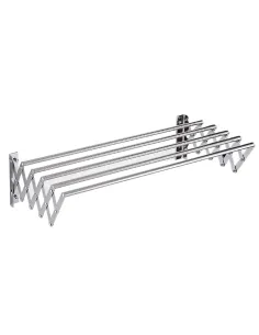 Uscator retractabil din aluminiu, cu prindere in perete, 60x70