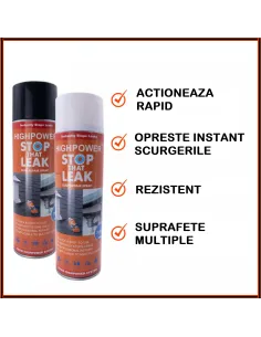 Spray Adeziv Reparare, Hidroizator, Intarire rapida,Highpower 2