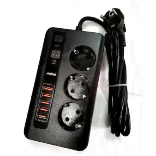 PRELUNGITOR 2 METRI ANDOWL CU 3 PRIZE 220V SI 5 MUFE USB 3.4A