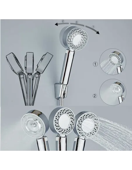 Para de dus, 3 moduri de utilizare si recipient pentru gel de