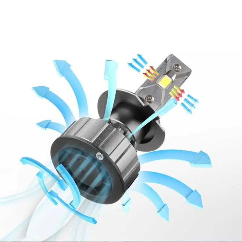 Set 2 Lampi H7 LED V20 30000 Canbus, Alb rece red-mag.ro