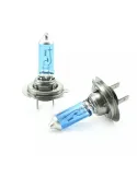 Set 2 becuri Halogen H7, 100W + 20% Intensitate, durata mare de