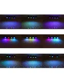 Set 4 lumini auto de interior, A10 USB LED RGB red-mag.ro