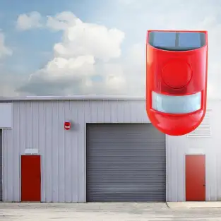 Alarma solara cu senzor de miscare, Andowl Q-A233B red-mag.ro 2