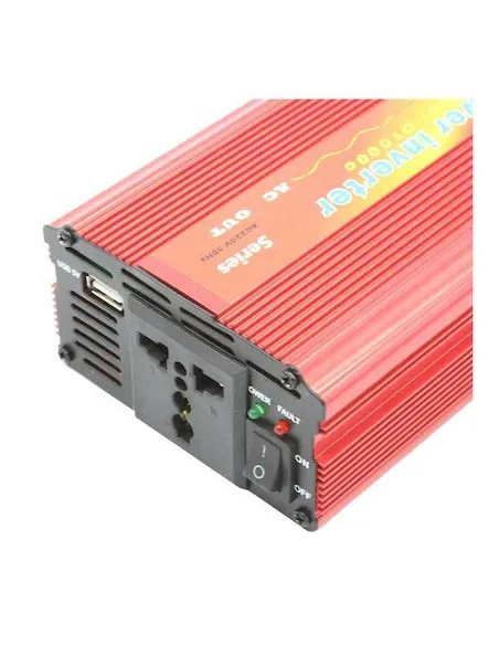 Invertor auto 1000W, tensiune 12V - 220V red-mag.ro
