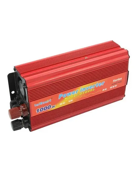 Invertor auto 1000W, tensiune 12V - 220V red-mag.ro