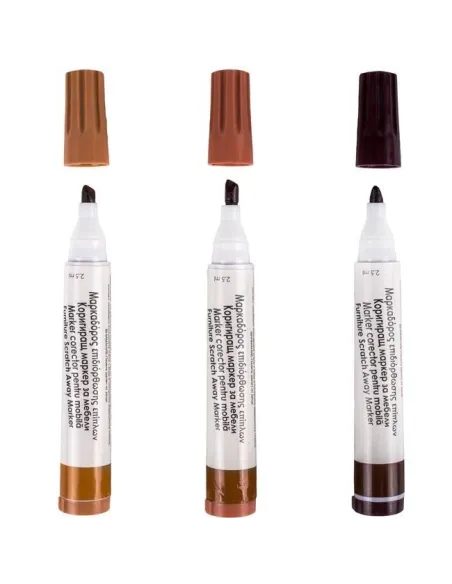 Set 3 marker corector pentru mobila, 3 bucati red-mag.ro