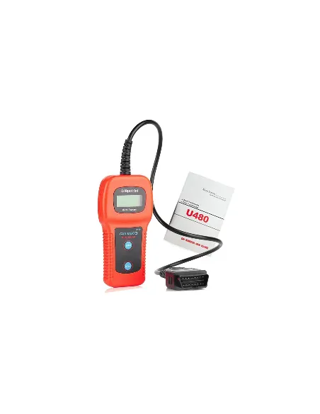 Diagnoza auto Scanner Can OBD2 U480 cu display red-mag.ro