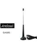 Antena extensibila semnal TV Andowl A161, baza magnetica