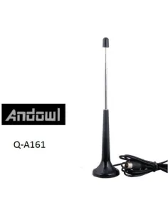 Antena extensibila semnal TV Andowl A161, baza magnetica