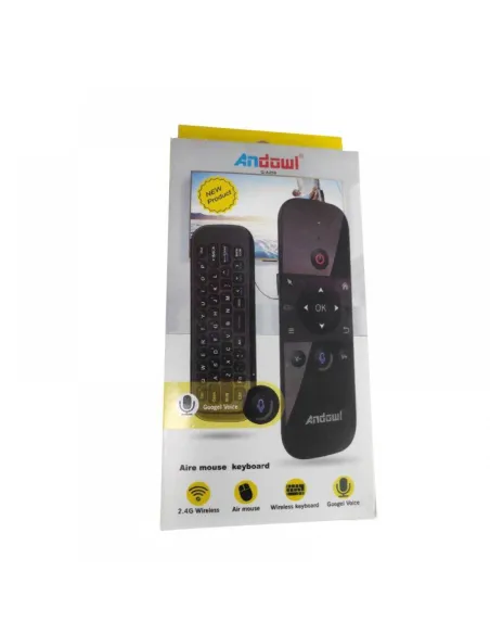 Telecomanda Wireless Air Mouse TV Box Android si PC, Andowl