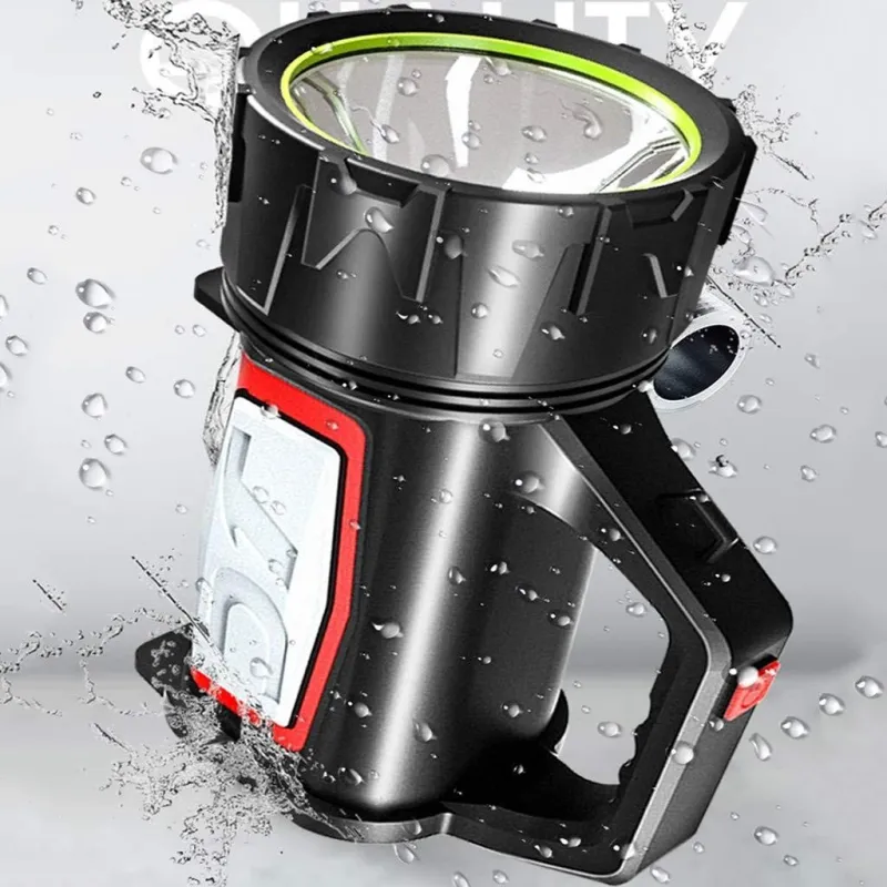 Lanterna LED cu acumulator, 25W Power Bank TD-T12 red-mag.ro