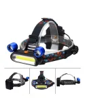 Lanterna de cap reglabila, 3 LED, 3 moduri de lumini red-mag.ro