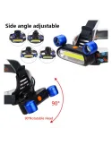 Lanterna de cap reglabila, 3 LED, 3 moduri de lumini red-mag.ro
