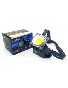 Lanterna reincarcabila de cap cu LED mare 2.5 cm, model LL-6651 2