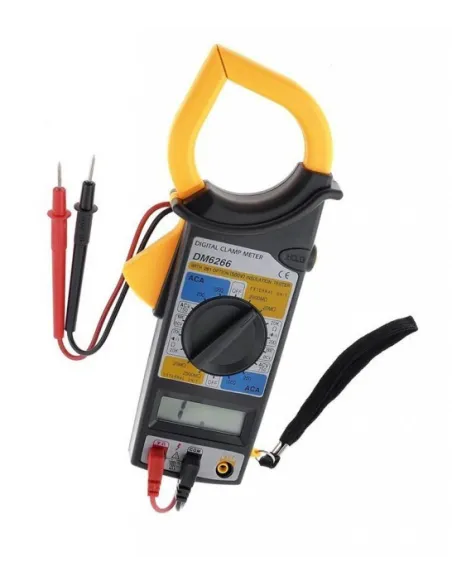 CLAMPMETRU DIGITAL PROFESIONAL CU AFISAJ LCD DM6266 red-mag.ro