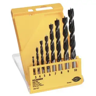 SET 8 BURGHIE SPIRALE LEMN DIMENSIUNI 3-10 MM red-mag.ro