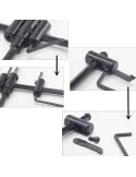 Burghiu pentru lemn, reglabil, D 30 - 120 mm red-mag.ro