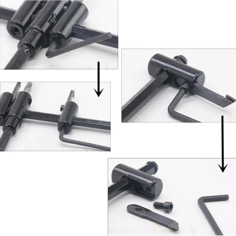 Burghiu pentru lemn, reglabil, D 30 - 120 mm red-mag.ro