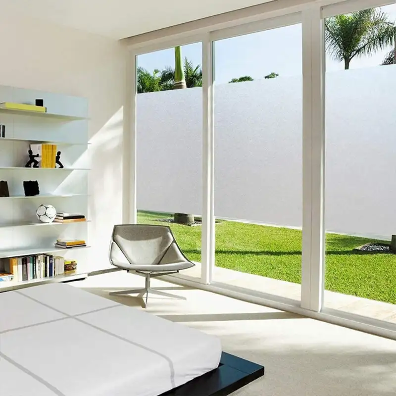 Folie decorativa mata pentru geam, 60 cm x 300 cm, Simple