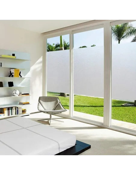 Folie decorativa mata pentru geam, 60 cm x 300 cm, Simple