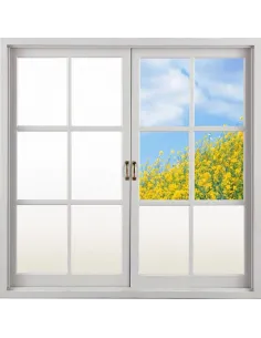 Folie decorativa mata pentru geam, 60 cm x 300 cm, Simple 2