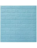 copy of Tapet 3D caramida bleu, 77 x 70 cm, auto-adeziv pentru