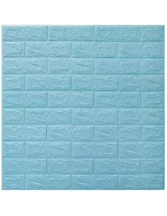copy of Tapet 3D caramida bleu, 77 x 70 cm, auto-adeziv pentru